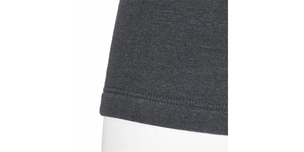 満足 / Izumo Soft Knit Trunks, Plain, Front Opening Charcoal L画像6
