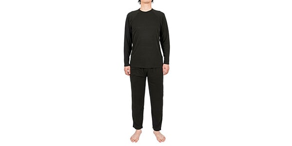 満足 / Izumo Soft Long Pants Plain with Side Pockets Black LL画像2