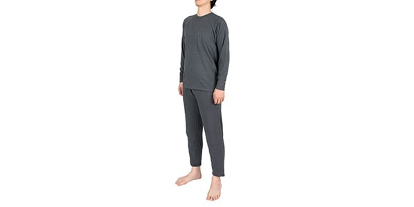 満足 / Izumo Soft Long Pants Plain with Side Pockets Black LL画像7