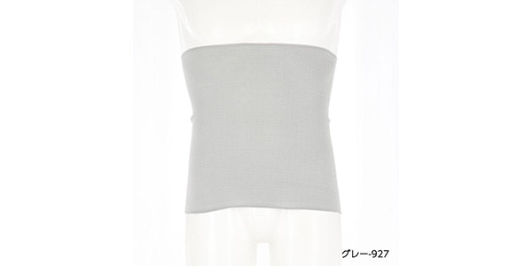 満足 ( マンゾク )  / 美温活メンズ：「はらまき」綿接結（袋）　グレー