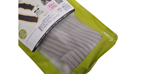 スタイリング満足 / Beauty Warming Yomogi Leg Warmers Gray画像2