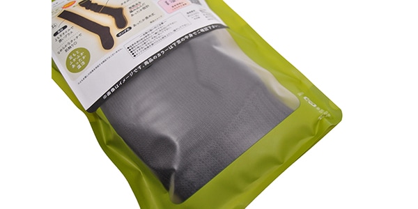 スタイリング満足 / Bi Onkatsu Yomogi Long Socks Mok Charcoal 23-25cm画像2