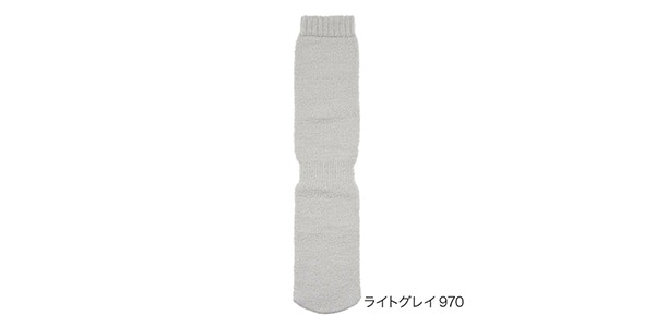 満足 ( マンゾク )  / 美温活：お布団総パイルソックス　22/25　ライトグレイ