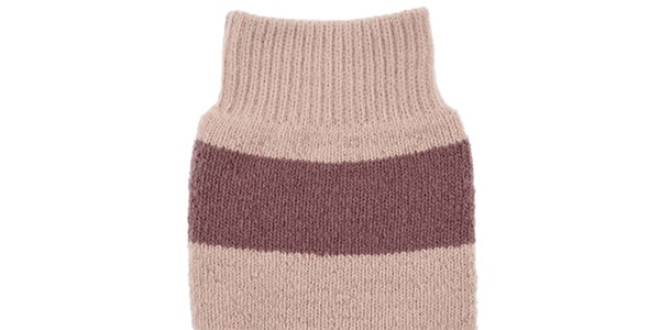 満足 ( マンゾク )  / 美温活：お布団二重編みソックス　22/25　Nレッド画像3