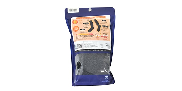 満足 ( マンゾク )  / 美温活メンズ：湯たんぽﾌｯﾄﾊﾟｲﾙﾚｯｸﾞ二重ﾊｲｿｯｸｽ　25/27　ﾓｸﾁｬｺｰﾙ画像5