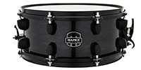 MAPEX / MPX WOOD SNARE DRUM 13x6 TRANSPARENT MIDNIGHT BLACK