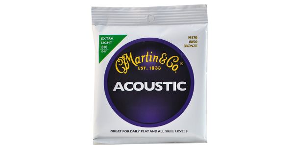 MARTIN/M170 ACOUSTIC 80/20 Bronze Extra Light