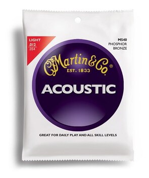 MARTIN/M540 ACOUSTIC 92/8 Phosphor Bronze Light