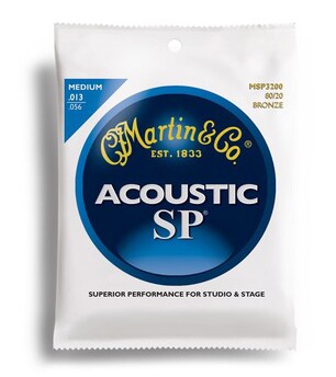 MARTIN/MSP3200 SP Acoustic 80/20 Bronze Medium