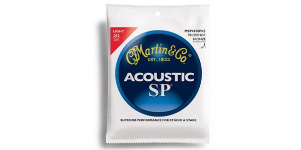 MARTIN/MSP4100PK3 SP Acoustic 92/8 Phosphor Bronze Light - 3 Pack