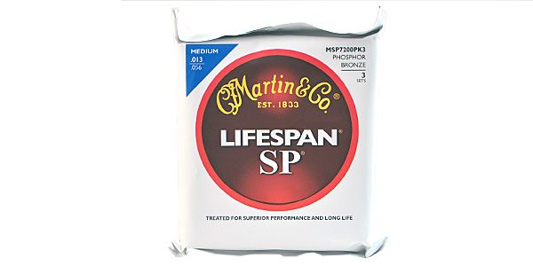 MARTIN/MSP7200PK3 SP Lifespan 92/8 Phosphor Bronze Medium - 3 Pack