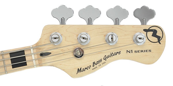 Marco Bass Guitars ( マルコベースギターズ )  / N1 Clear Trans Black PG画像4