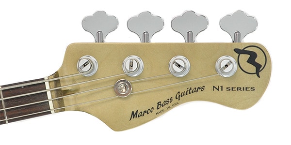Marco Bass Guitars ( マルコベースギターズ )  / N1 Gold Exposed Grain Tort PG画像4