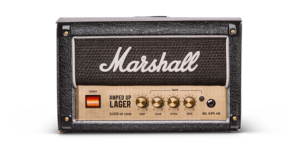 MARSHALL / Marshall Amp Up Lager 3-pack gift box画像3
