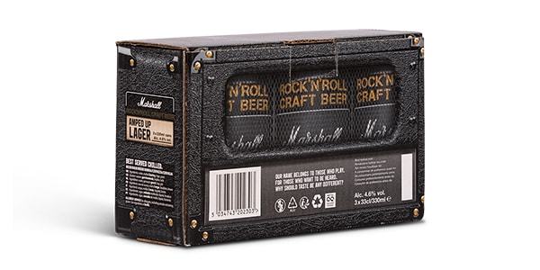 MARSHALL / Marshall Amp Up Lager 3-pack gift box画像5