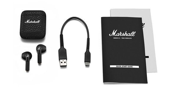 MARSHALL ( マーシャル ) Minor III Black 完全ワイヤレスイヤホン 送料無料 | サウンドハウス