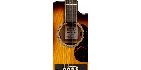 MARTIN / 000CJR-E BASS BURST画像4