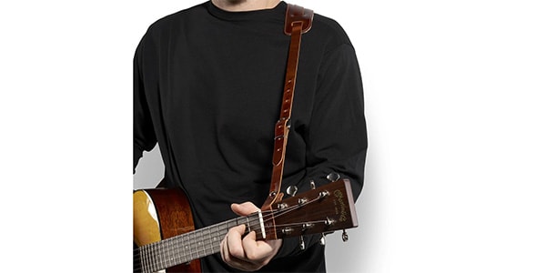 MARTIN ( マーティン ) VINTAGE LEATHER STRAP With Padded Slider