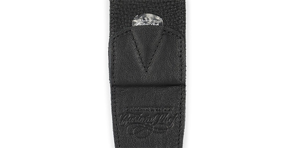 MARTIN ( マーティン ) / CUSTOM SHOP LEATHER PICKHOLDER STRAP Black 18A0195画像3