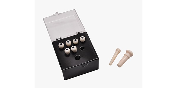 MARTIN ( マーティン )  / 18APP0001 Bridge and End Pin Set (White W/Black Inlay)画像2
