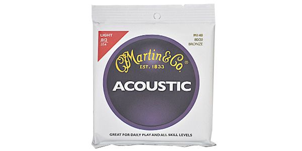 MARTIN/M140 ACOUSTIC 80/20 Bronze Light