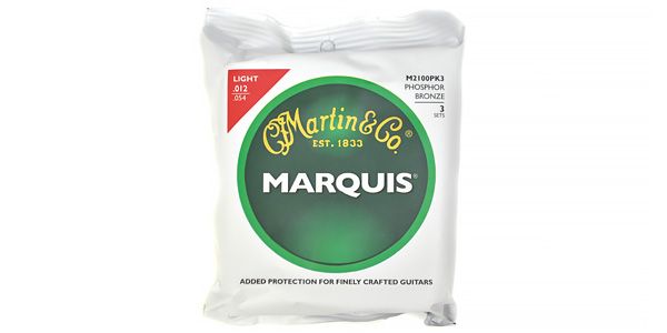 MARTIN/M2100PK3 MARQUIS 92/8 Phosphor Bronze Light - 3 Pack