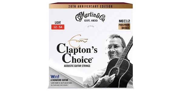 MARTIN / MEC12 Eric Clapton Light 20TH ANNIVERSARY EDITION