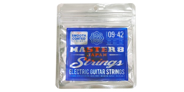 MASTER 8 JAPAN/MASTER 8 JAPAN Strings Smooth Coated Strings 09-42