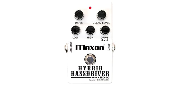 (美品) MAXON BD-02 Bass Driver エフェクター