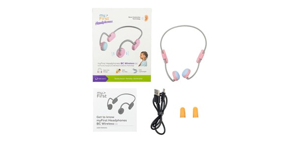 myFirst ( マイファースト )  / BC Wireless Lite コットンキャンディー 子供用骨伝導イヤホン画像4