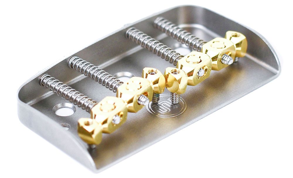 MASTERY BRIDGE/M8 Hardtail Bridge Brass