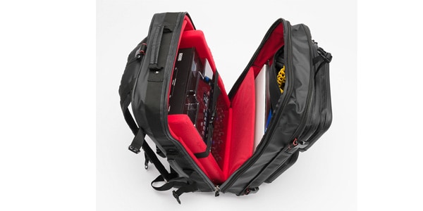 Amazon.com: MAGMA RIOT DJ-Stashpack XL Plus, Black/Red