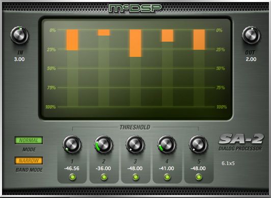 McDSP/SA2 Dialog Processor Native