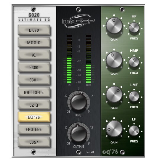 McDSP/6020 Ultimate EQ HD