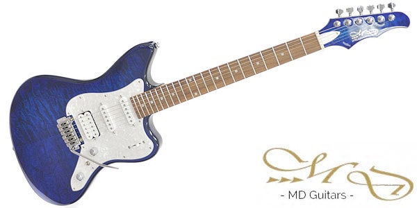 MD Guitars / G8-Q / SBL