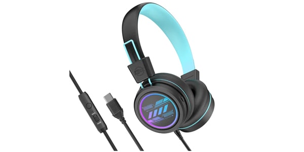 MEE audio / HP-KJ55U-BK Kids Headphones USB Type-C Black