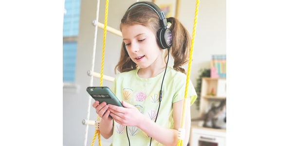 MEE audio / HP-KJ55U-BK Kids Headphones USB Type-C Black画像9