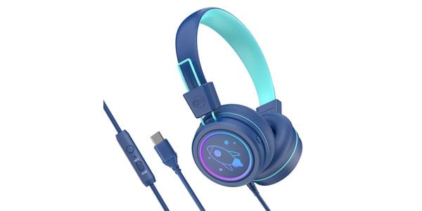 MEE audio / HP-KJ55U-BL Kids Headphones USB Type-C Blue