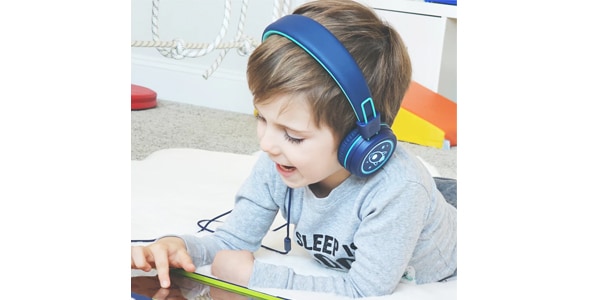 MEE audio / HP-KJ55U-BL Kids Headphones USB Type-C Blue画像9