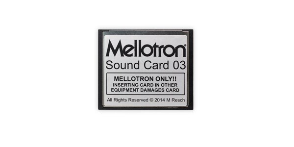  MELLOTRON ( メロトロン ) / Sound Card 03　サウンドハウス