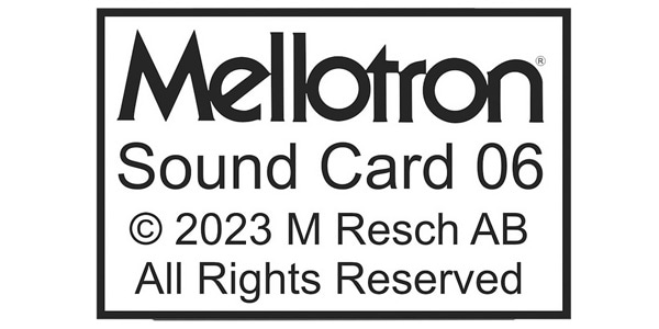 MELLOTRON / 	Sound Card 06