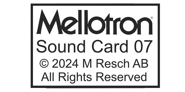 MELLOTRON / Sound Card 07