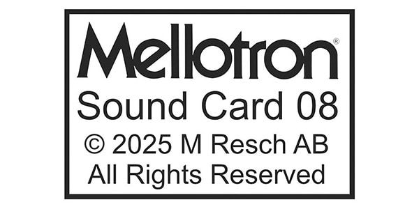 MELLOTRON ( メロトロン )  / Sound Card 08
