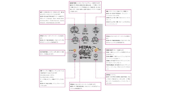 Meris ( メリス ) HEDRA 送料無料 | サウンドハウス