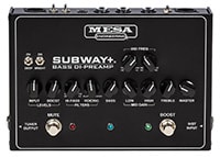 MESA BOOGIE / Subway + Bass DI Black, Silver screen