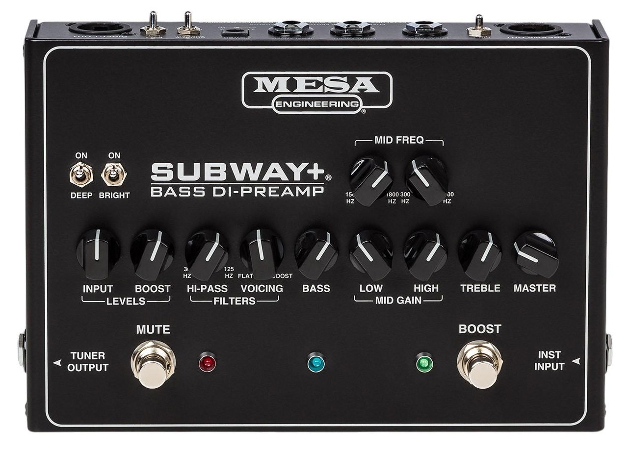 MESA BOOGIE ( メサブギー )  / Subway + Bass DI Black, Silver screen