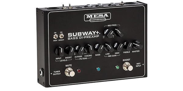 MESA BOOGIE ( メサブギー )  / Subway + Bass DI Black, Silver screen画像3