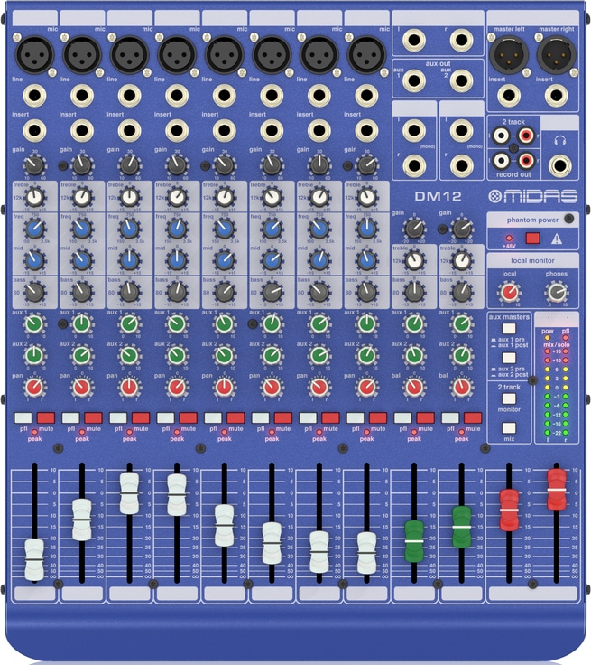 MIDAS/DM12 アナログミキサー