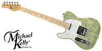 Michael Kelly Guitars 1953 Lefty Blue Jean Wash