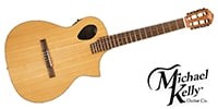 Michael Kelly Guitars / MK Act Ele Gtr Forte Port nylon series Nat w/Fishman PU